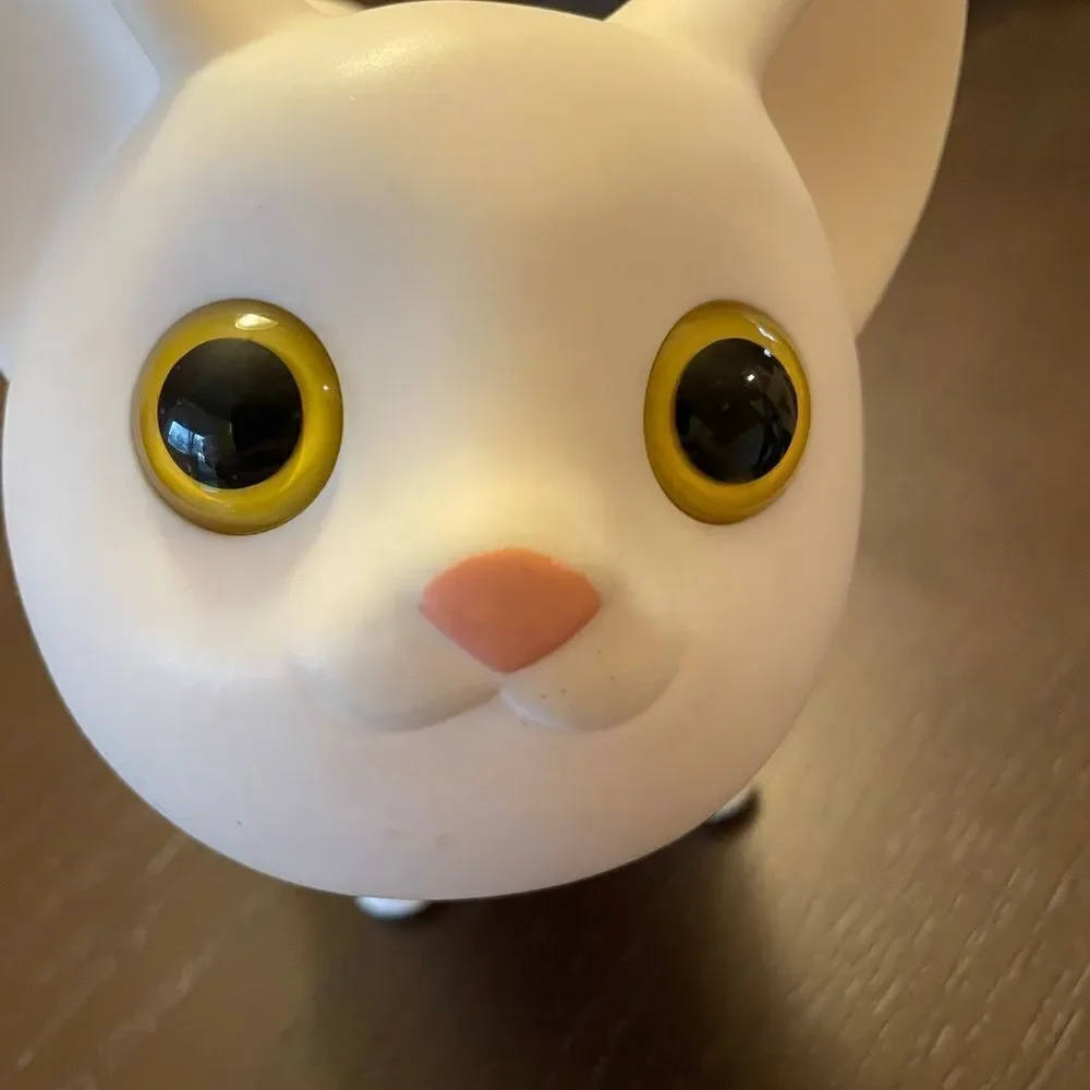 Semk KAT White Cat Original Collar Bank Cute Decor SEMK KAT